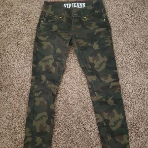 Camo Skinny Jeans